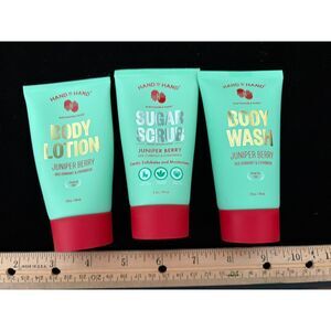 Hand in Hand Body wash, body scrub and lotion set